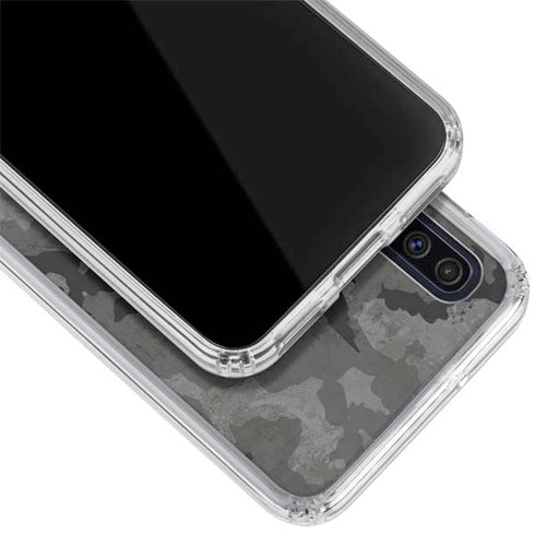 Digital Camo Galaxy A50 Clear Case